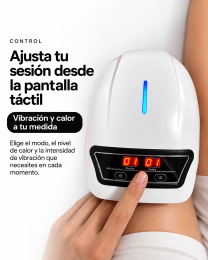 Masajeador de rodillas | Calor, Vibración y Electroestimulación ™